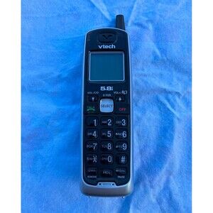 VTech CS5111-2 5.8 GHz Wireless Cordless Phone Handset, Black/Silver 1 Line